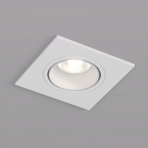 DK3071-WH Встраиваемый светильник, IP 20, 10 Вт, GU5.3, LED, белый/белый, пластик в Нижневартовске - niznevartovsk.ok-mebel.com | фото
