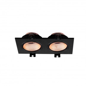 DK3072-BBR Встраиваемый светильник, IP 20, 10 Вт, GU5.3, LED, черный/бронзовый, пластик в Нижневартовске - niznevartovsk.ok-mebel.com | фото 2