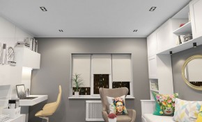 DK3072-BK+WH Встраиваемый светильник, IP 20, 10 Вт, GU5.3, LED, черный/белый, пластик в Нижневартовске - niznevartovsk.ok-mebel.com | фото 2