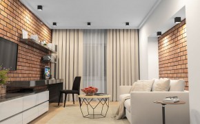 DK3080-BW+BK Светильник накладной IP 20, 10 Вт, GU5.3, LED, черно-белый/черный, пластик в Нижневартовске - niznevartovsk.ok-mebel.com | фото 2