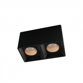 DK3085-BK+BR Светильник накладной IP 20, 10 Вт, GU5.3, LED, черный/бронзовый, пластик в Нижневартовске - niznevartovsk.ok-mebel.com | фото