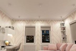 DK3090-WH+CH Светильник накладной IP 20, 10 Вт, GU5.3, LED, белый/хром, пластик в Нижневартовске - niznevartovsk.ok-mebel.com | фото 2