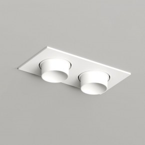 DK3122-WH Встраиваемый светильник, IP20, до 15 Вт, LED, GU5,3, белый, пластик в Нижневартовске - niznevartovsk.ok-mebel.com | фото 2