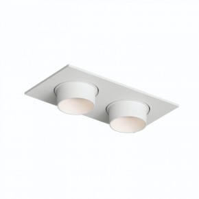 DK3122-WH Встраиваемый светильник, IP20, до 15 Вт, LED, GU5,3, белый, пластик в Нижневартовске - niznevartovsk.ok-mebel.com | фото 4