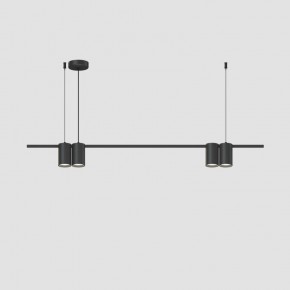 DK4061-BK Подвесной светильник ORBIT, IP20, 4xGU10 LED до 15 Вт, черный матовый, алюминий в Нижневартовске - niznevartovsk.ok-mebel.com | фото