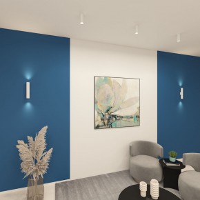 DK5022-WH Настенный светильник, IP20, до 15 Вт, LED, 2xGU10, белый, алюминий в Нижневартовске - niznevartovsk.ok-mebel.com | фото 5