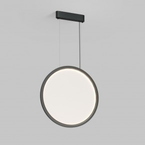 DK6606-BK Подвесной вертикальный светильник Veil со светодиодом H1700 d600 220V 48W 3000-6000K IP20 черный алюминий в Нижневартовске - niznevartovsk.ok-mebel.com | фото 3
