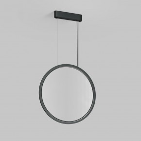 DK6606-BK Подвесной вертикальный светильник Veil со светодиодом H1700 d600 220V 48W 3000-6000K IP20 черный алюминий в Нижневартовске - niznevartovsk.ok-mebel.com | фото 4