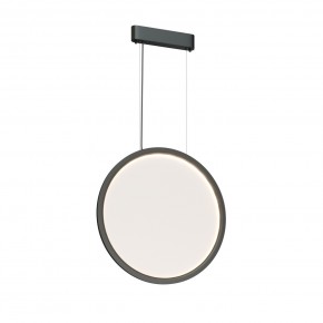 DK6606-BK Подвесной вертикальный светильник Veil со светодиодом H1700 d600 220V 48W 3000-6000K IP20 черный алюминий в Нижневартовске - niznevartovsk.ok-mebel.com | фото 5