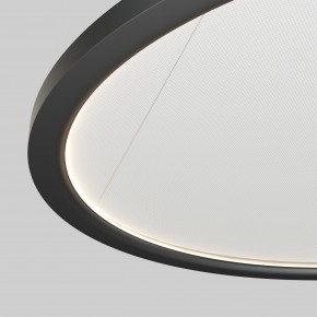 DK6616-BK Подвесной горизонтальный светильник Veil со светодиодом H900 d600 220V 48W 3000-6000K IP20 черный алюминий в Нижневартовске - niznevartovsk.ok-mebel.com | фото 3