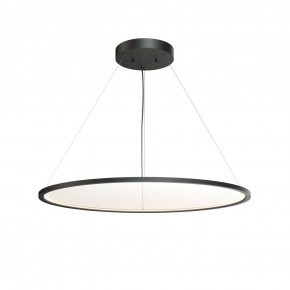 DK6620-BK Подвесной горизонтальный светильник Veil со светодиодом H900 d1000 220V 82W 3000-6000K IP20 черный алюминий в Нижневартовске - niznevartovsk.ok-mebel.com | фото 4