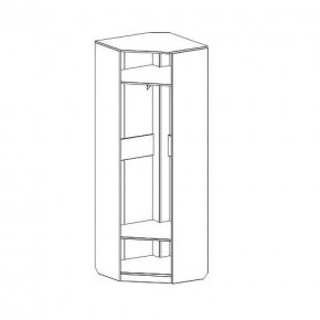 ЭЛАНА Прихожая (модульная) Дуб сонома в Нижневартовске - niznevartovsk.ok-mebel.com | фото 5