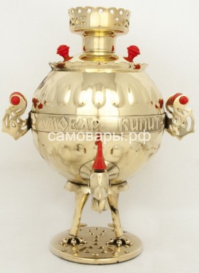 Электрический самовар "Петух на лапах" на 3 литра в Нижневартовске - niznevartovsk.ok-mebel.com | фото 2