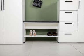 ЭЙР прихожая (модульная) Белый Шагрень в Нижневартовске - niznevartovsk.ok-mebel.com | фото 23