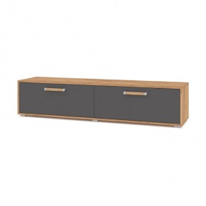 ФЛОРИДА Ф31 Тумба ТВ (дуб золотой/графит) в Нижневартовске - niznevartovsk.ok-mebel.com | фото