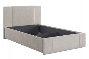 ХЛОЯ Кровать 1200 каркас (галька велюр) в Нижневартовске - niznevartovsk.ok-mebel.com | фото