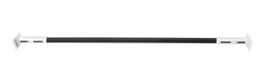 Турник раздвижной 1250-1500 цв. белый-черный FLEXTER PROFI в Нижневартовске - niznevartovsk.ok-mebel.com | фото