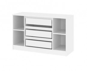 Комод 1200 Парус (Белый/Графит) в Нижневартовске - niznevartovsk.ok-mebel.com | фото 2