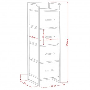 Комод Leset Ноа 4 ящика в Нижневартовске - niznevartovsk.ok-mebel.com | фото 9