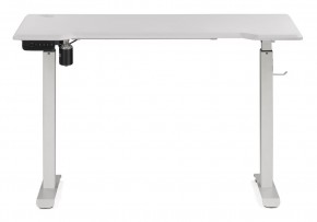 Компьютерный стол Маркос с механизмом подъема 120х75х75 белый / шагрень белая в Нижневартовске - niznevartovsk.ok-mebel.com | фото 2