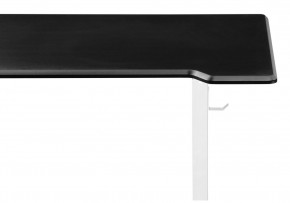Компьютерный стол Маркос с механизмом подъема 140х80х75 черная шагрень / белый в Нижневартовске - niznevartovsk.ok-mebel.com | фото 8