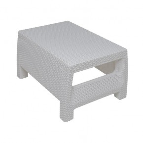 Комплект на балкон Yalta Premium Balcony Set (Ялта) белый (+подушки под спину) в Нижневартовске - niznevartovsk.ok-mebel.com | фото 2