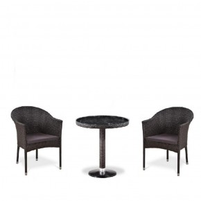 Комплект плетеной мебели T601/Y350A-W53 Brown (2+1) в Нижневартовске - niznevartovsk.ok-mebel.com | фото 1