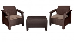 Комплект уличной мебели Yalta Premium Terrace Set (Ялта) шоколадый (+подушки под спину) в Нижневартовске - niznevartovsk.ok-mebel.com | фото 8