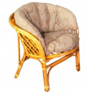 Кресло Багама (Мёд) подушки полные в Нижневартовске - niznevartovsk.ok-mebel.com | фото
