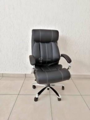 Кресло Barneo K-303 для руководителя (черная экокожа) в Нижневартовске - niznevartovsk.ok-mebel.com | фото