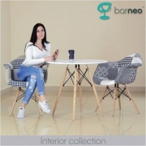 Кресло Barneo N-14 Patchwork трехцветный в Нижневартовске - niznevartovsk.ok-mebel.com | фото 2