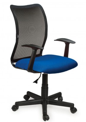 Кресло BRABIX "Spring MG-307", с подлокотниками, комбинированное синее/черное TW, 531404 в Нижневартовске - niznevartovsk.ok-mebel.com | фото 1