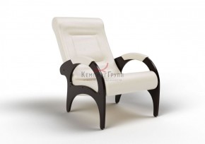 Кресло для отдыха Римини 19-К-КР (экокожа/венге) КРЕМ в Нижневартовске - niznevartovsk.ok-mebel.com | фото