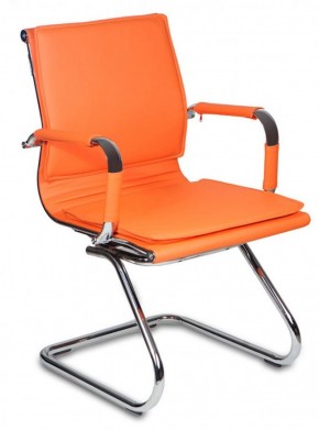 Кресло для посетителя Бюрократ CH-993-Low-V/orange оранжевый в Нижневартовске - niznevartovsk.ok-mebel.com | фото