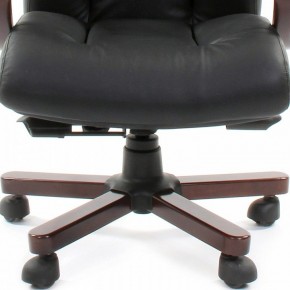 Кресло для руководителя Chairman 421 черный/орех темный, черный в Нижневартовске - niznevartovsk.ok-mebel.com | фото 4