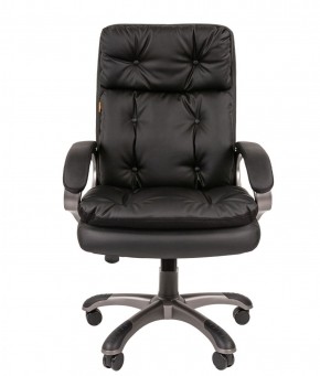Кресло для руководителя  CHAIRMAN 442 (экокожа черная) в Нижневартовске - niznevartovsk.ok-mebel.com | фото