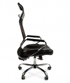 Кресло для руководителя CHAIRMAN 700 (Сетка) Черное в Нижневартовске - niznevartovsk.ok-mebel.com | фото 3