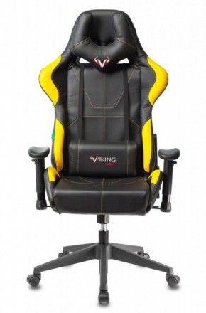 Кресло игровое Бюрократ VIKING 5 AERO YELLOW черный/желтый в Нижневартовске - niznevartovsk.ok-mebel.com | фото 3