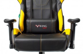 Кресло игровое Бюрократ VIKING 5 AERO YELLOW черный/желтый в Нижневартовске - niznevartovsk.ok-mebel.com | фото 7