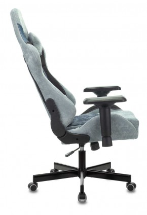 Кресло игровое Бюрократ VIKING 7 KNIGHT BL FABRIC синий в Нижневартовске - niznevartovsk.ok-mebel.com | фото 2