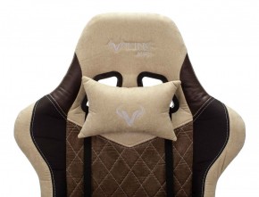 Кресло игровое Бюрократ VIKING 7 KNIGHT BR FABRIC коричневый/бежевый в Нижневартовске - niznevartovsk.ok-mebel.com | фото 6