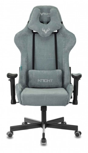 Кресло игровое Бюрократ VIKING KNIGHT LT28 FABRIC серо-голубой в Нижневартовске - niznevartovsk.ok-mebel.com | фото 3