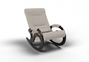 Кресло-качалка Вилла 11-Т-ГР (ткань/венге) ГРАФИТ в Нижневартовске - niznevartovsk.ok-mebel.com | фото