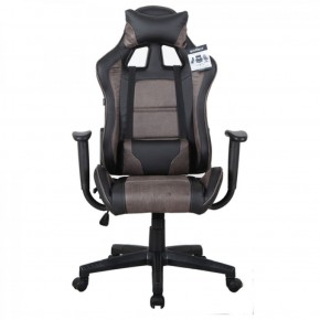 Кресло компьютерное BRABIX "GT Racer GM-100" (черное/коричневое) 531819 в Нижневартовске - niznevartovsk.ok-mebel.com | фото 3