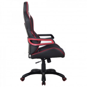 Кресло компьютерное BRABIX Nitro GM-001 (ткань/экокожа) черное, вставки красные (531816) в Нижневартовске - niznevartovsk.ok-mebel.com | фото 5