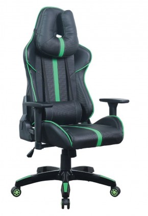 Кресло компьютерное BRABIX "GT Carbon GM-120" (черное/зеленое) 531929 в Нижневартовске - niznevartovsk.ok-mebel.com | фото 1