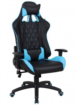 Кресло компьютерное BRABIX "GT Master GM-110" (черное/голубое) 531928 в Нижневартовске - niznevartovsk.ok-mebel.com | фото
