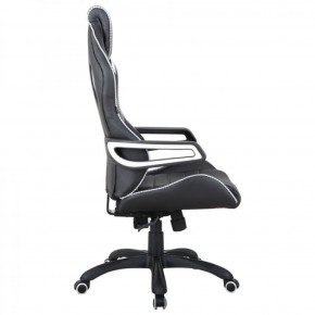 Кресло компьютерное BRABIX Techno Pro GM-003 (экокожа черное/серое, вставки серые) 531814 в Нижневартовске - niznevartovsk.ok-mebel.com | фото 3