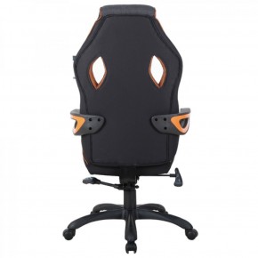 Кресло компьютерное BRABIX Techno Pro GM-003 (ткань черное/серое, вставки оранжевые) 531813 в Нижневартовске - niznevartovsk.ok-mebel.com | фото 5