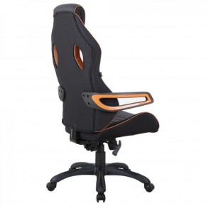 Кресло компьютерное BRABIX Techno Pro GM-003 (ткань черное/серое, вставки оранжевые) 531813 в Нижневартовске - niznevartovsk.ok-mebel.com | фото 6